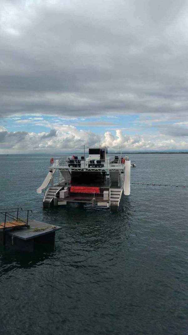 55 ft catamaran marina pea vela Quepos Costa Rica