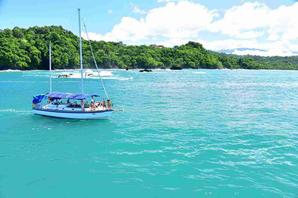 56 ft sailboat tour manuel antonio costa rica