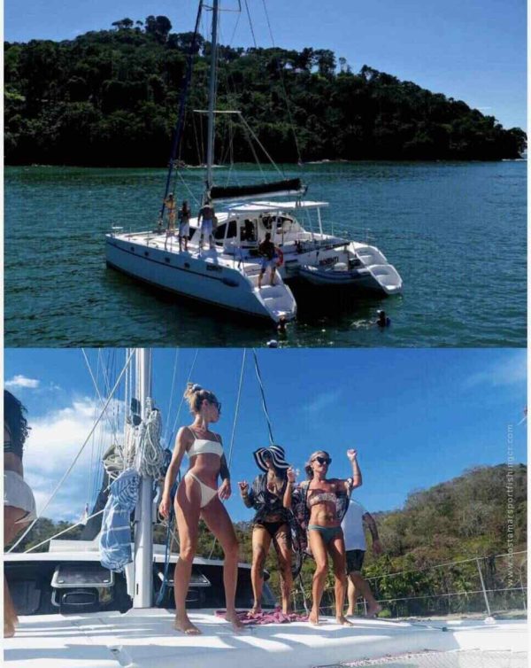 44 ft private catamaran manuel antonio costa rica